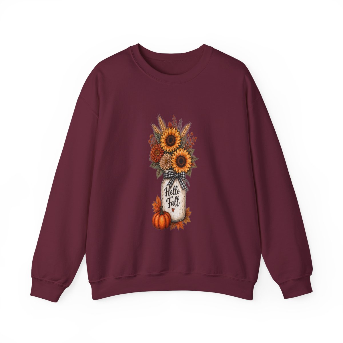 HELLO FALL Unisex Heavy Blend™ Crewneck Sweatshirt
