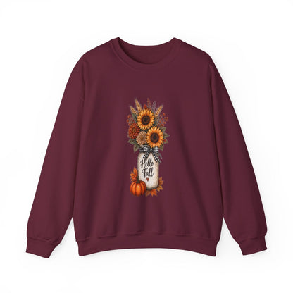 HELLO FALL Unisex Heavy Blend™ Crewneck Sweatshirt