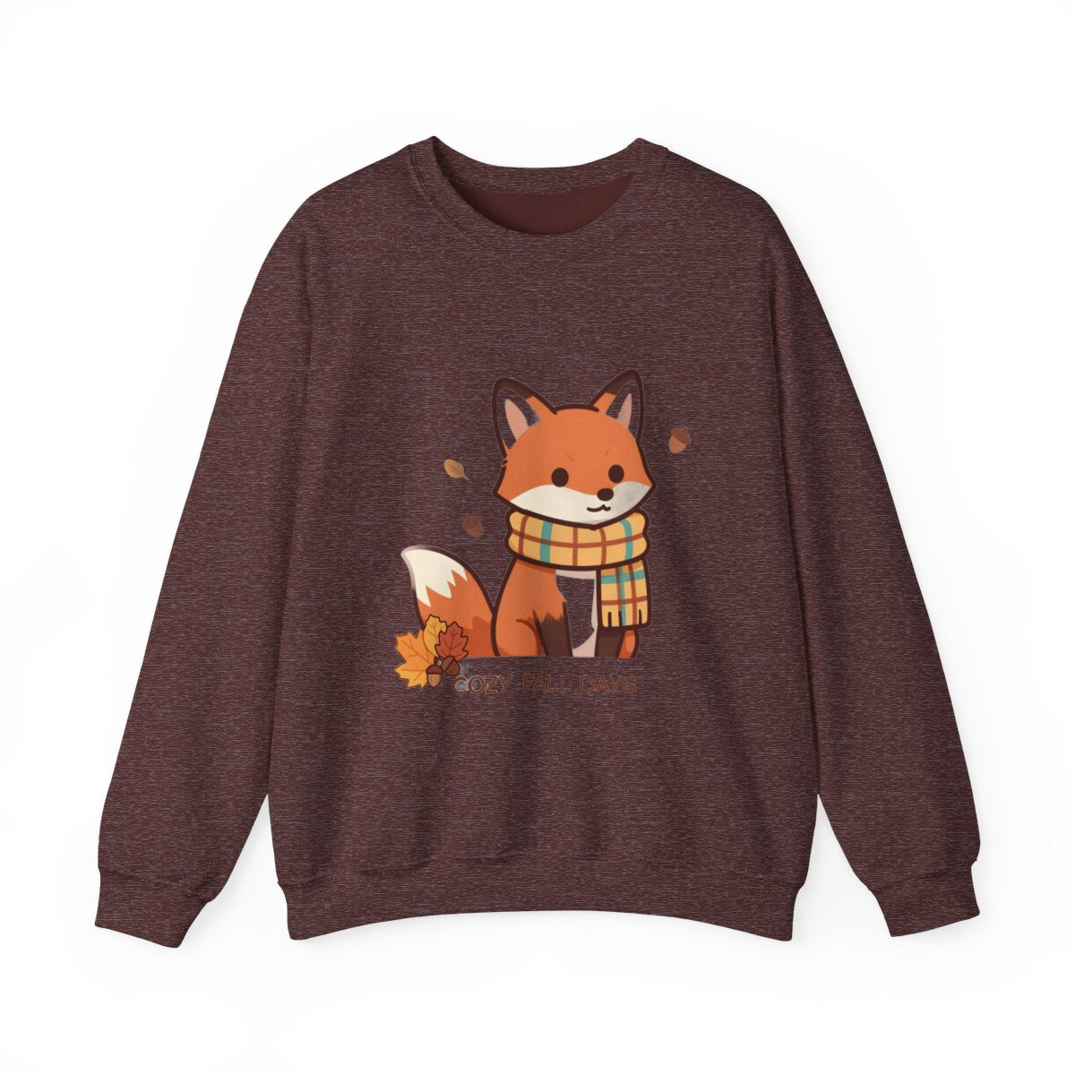 FALL FOX COZY Unisex Heavy Blend™ Crewneck Sweatshirt