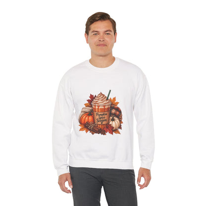 PUMPKIN SPICE SEASON Unisex Heavy Blend™ Crewneck Sweatshirt