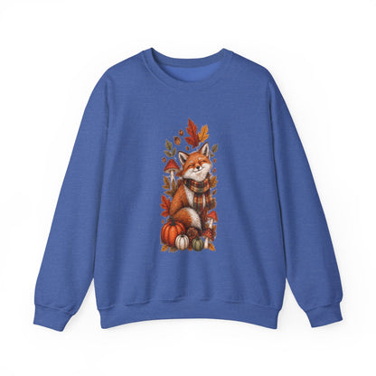 FALL FOX Unisex Heavy Blend™ Crewneck Sweatshirt