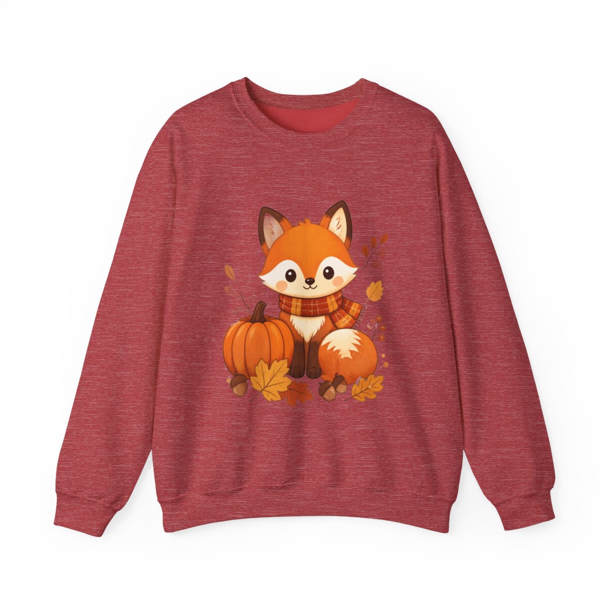 FALL FOX Unisex Heavy Blend™ Crewneck Sweatshirt
