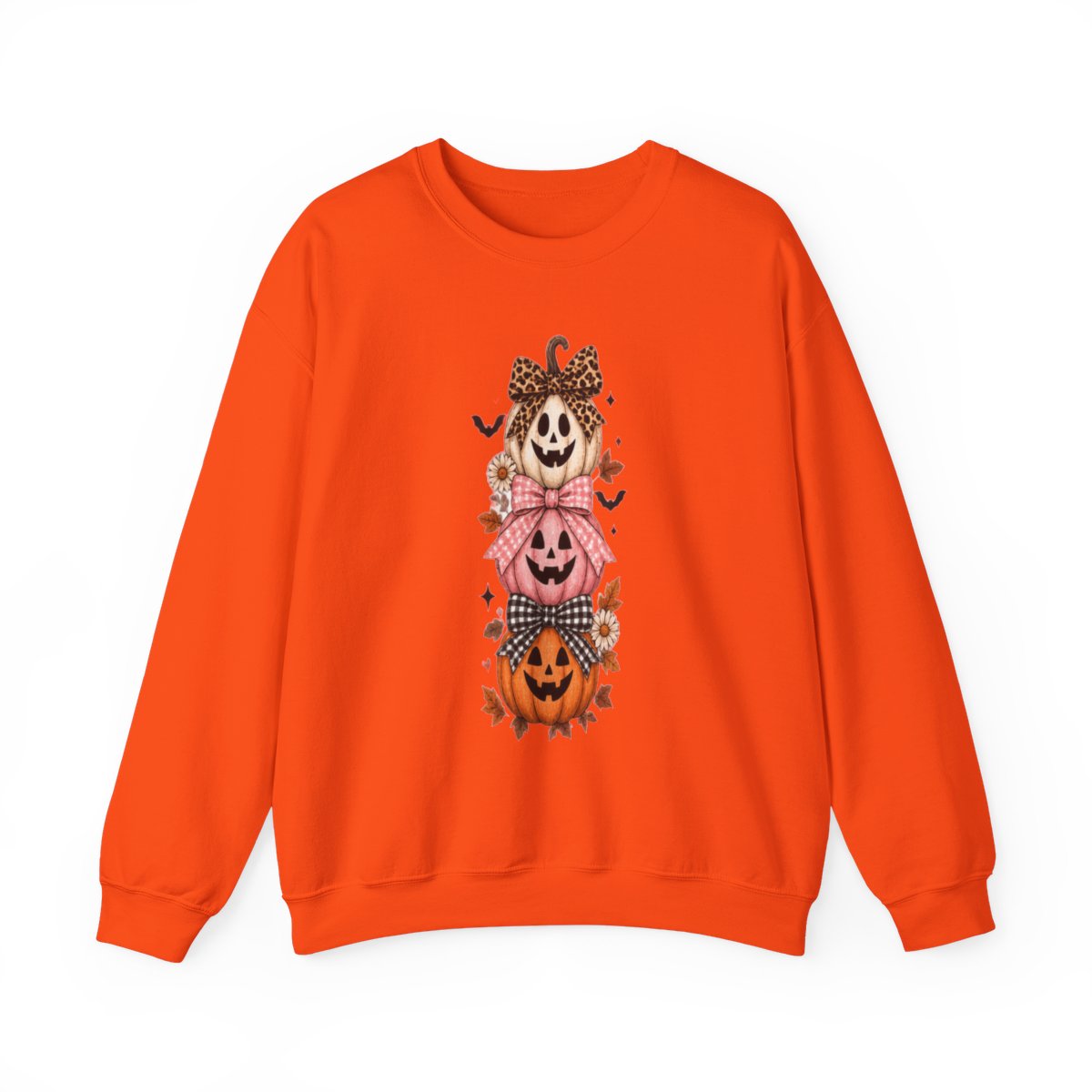 STACK OF PUMPKINS Unisex Heavy Blend™ Crewneck Sweatshirt