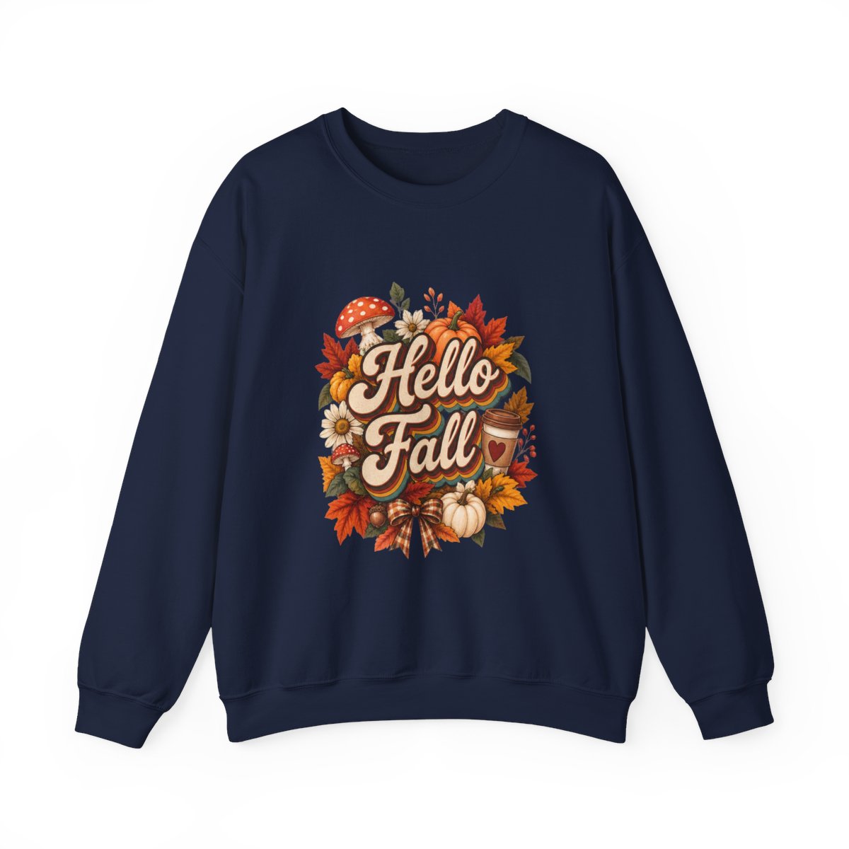 HELLO FALL Unisex Heavy Blend™ Crewneck Sweatshirt