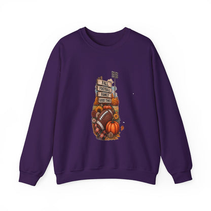 FALL FOOTBALL Unisex Heavy Blend™ Crewneck Sweatshirt