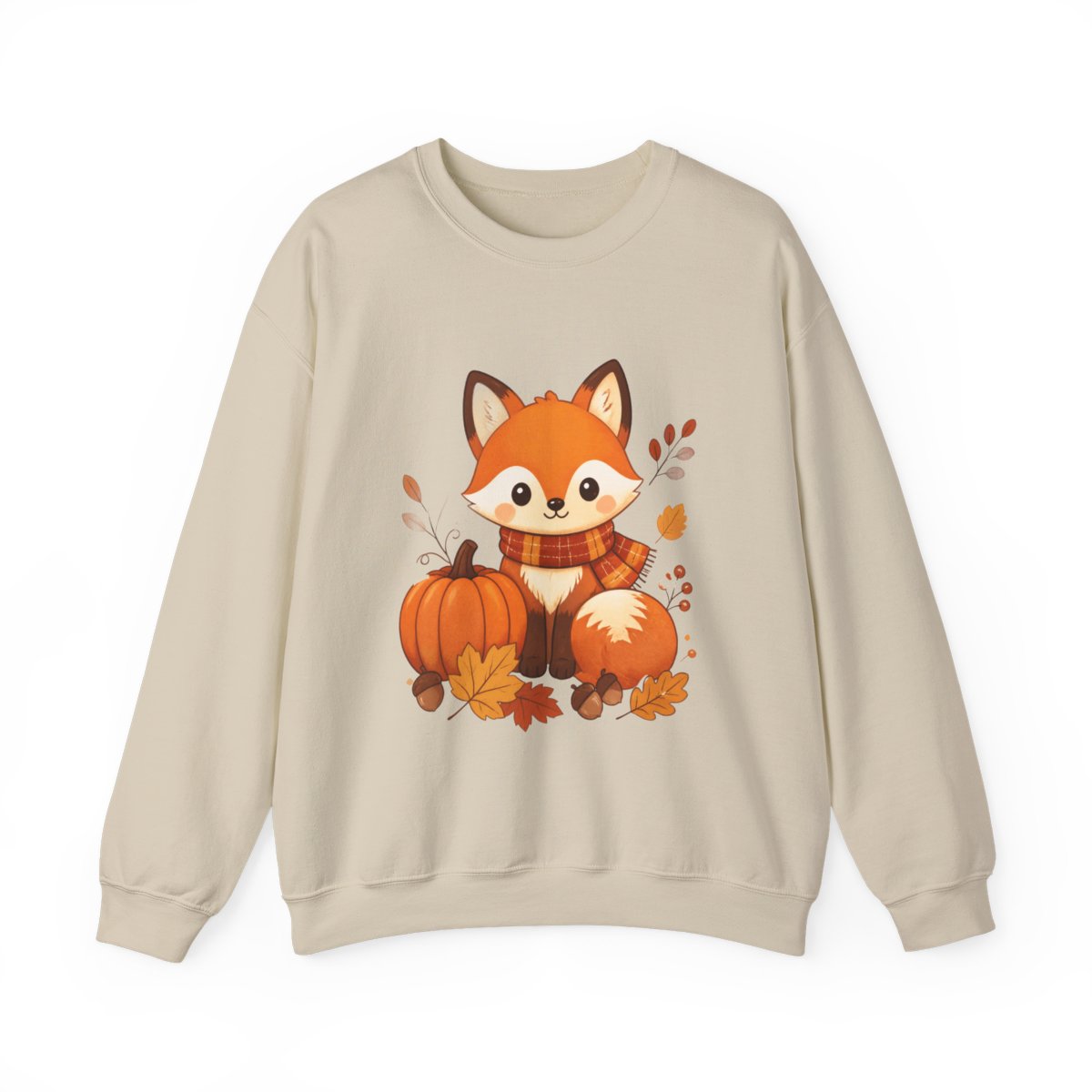 FALL FOX Unisex Heavy Blend™ Crewneck Sweatshirt