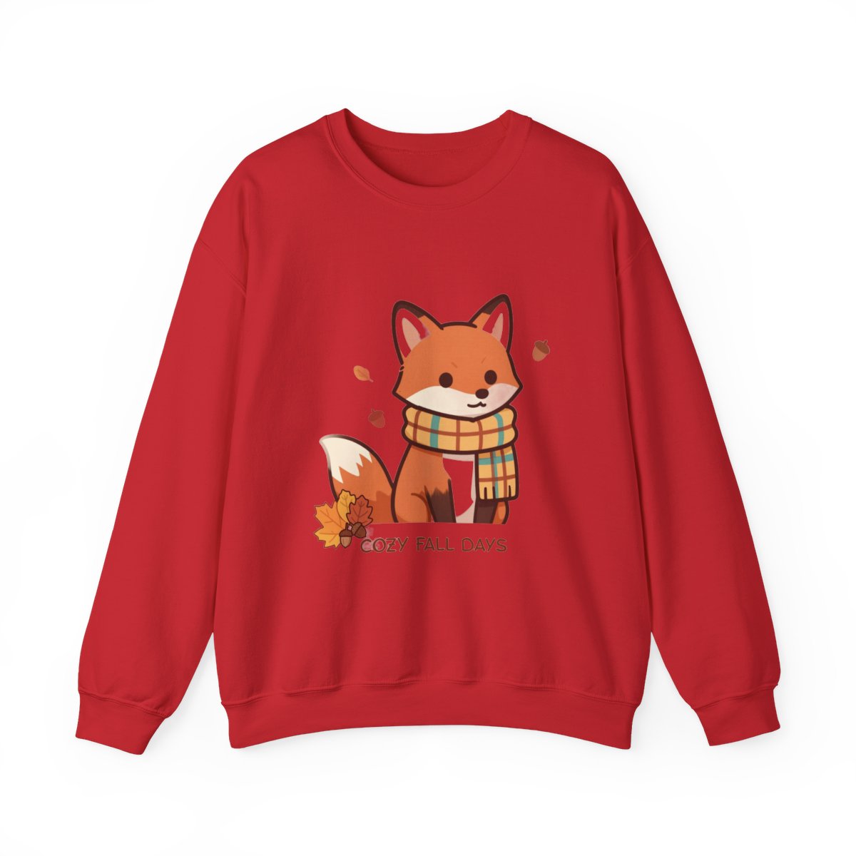 FALL FOX COZY Unisex Heavy Blend™ Crewneck Sweatshirt