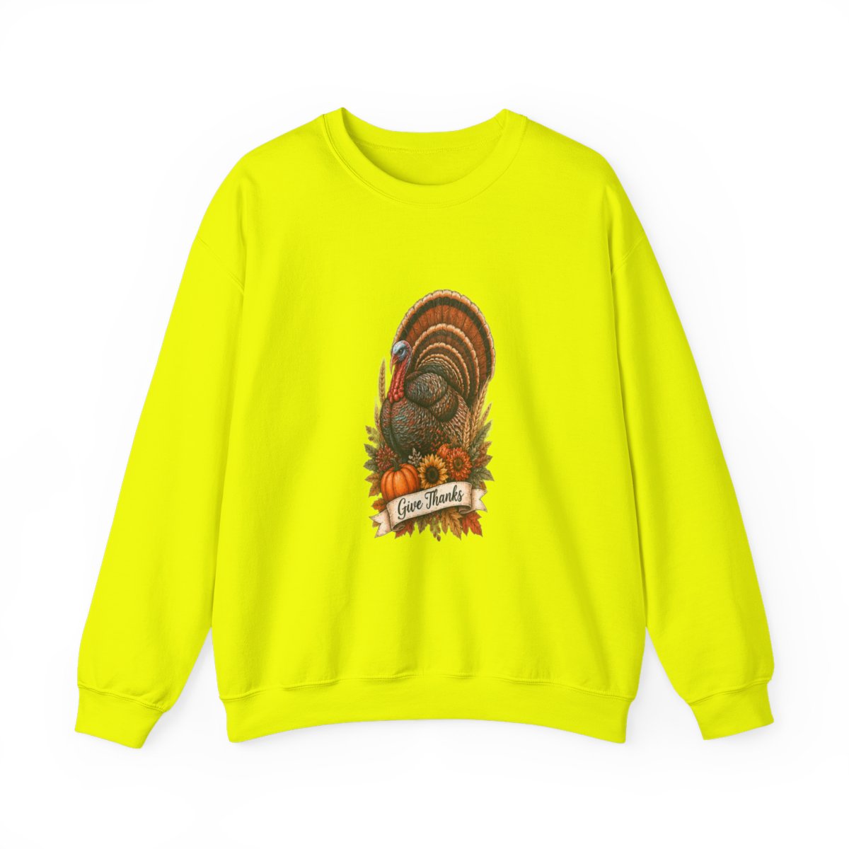 GIVE THANKS Unisex Heavy Blend™ Crewneck Sweatshirt