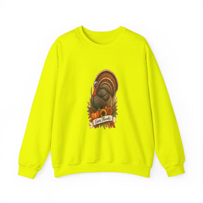 GIVE THANKS Unisex Heavy Blend™ Crewneck Sweatshirt