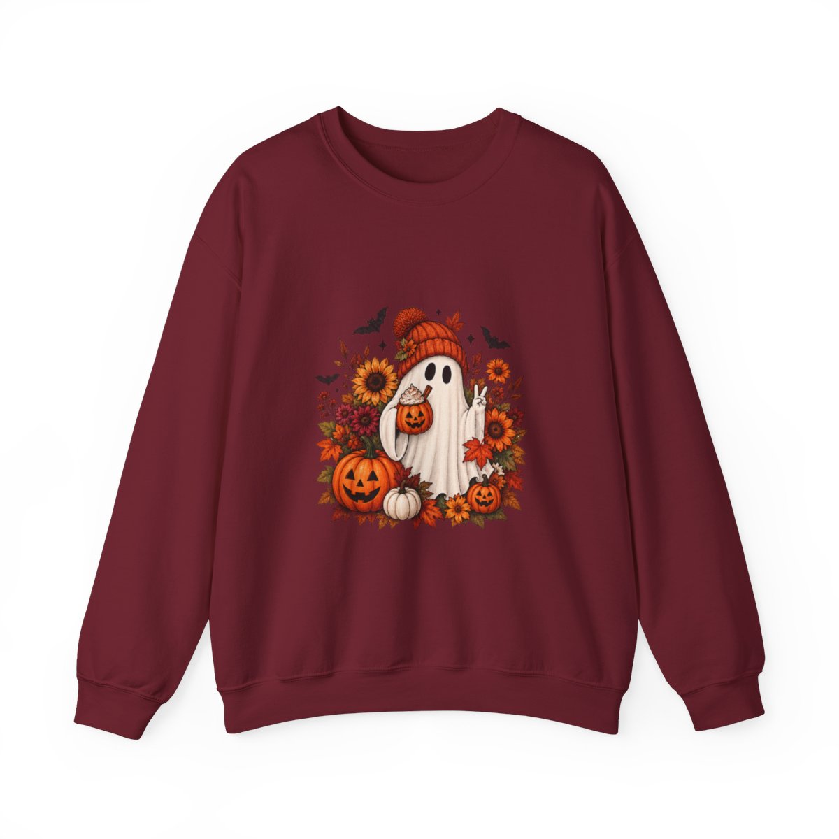 FALL GHOST Unisex Heavy Blend™ Crewneck Sweatshirt