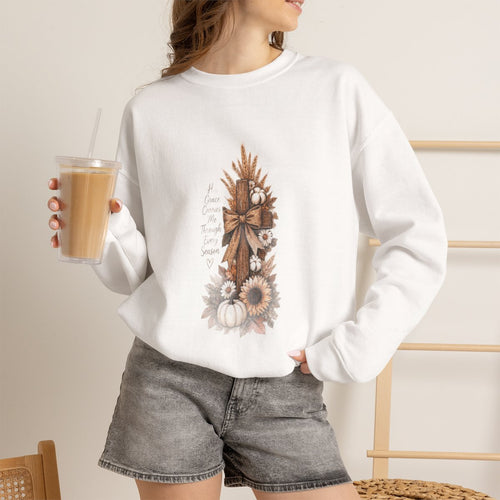 FALL CROSS Unisex Heavy Blend™ Crewneck Sweatshirt