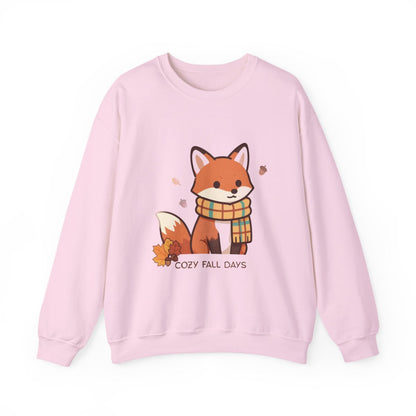 FALL FOX COZY Unisex Heavy Blend™ Crewneck Sweatshirt