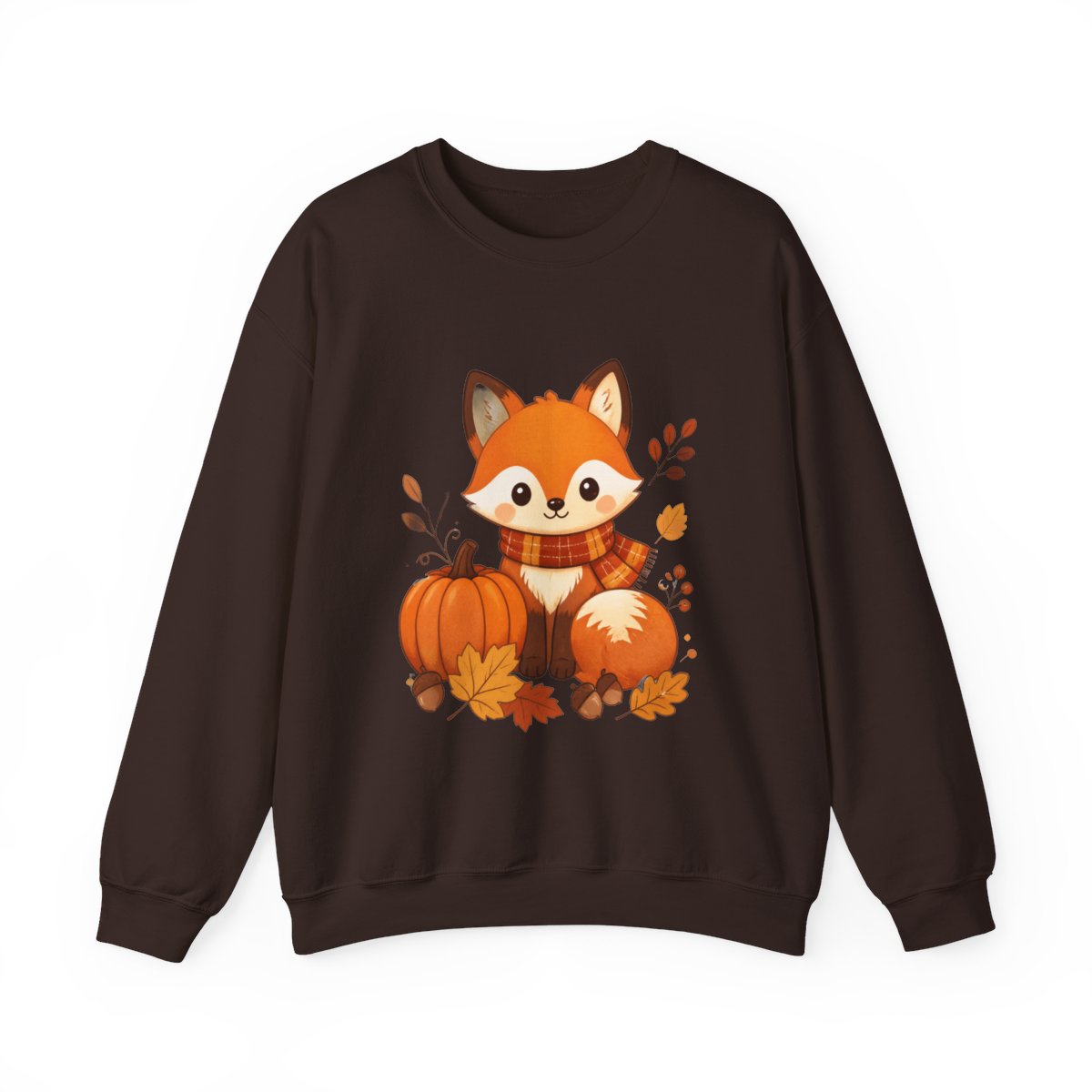 FALL FOX Unisex Heavy Blend™ Crewneck Sweatshirt