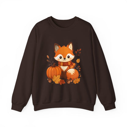 FALL FOX Unisex Heavy Blend™ Crewneck Sweatshirt