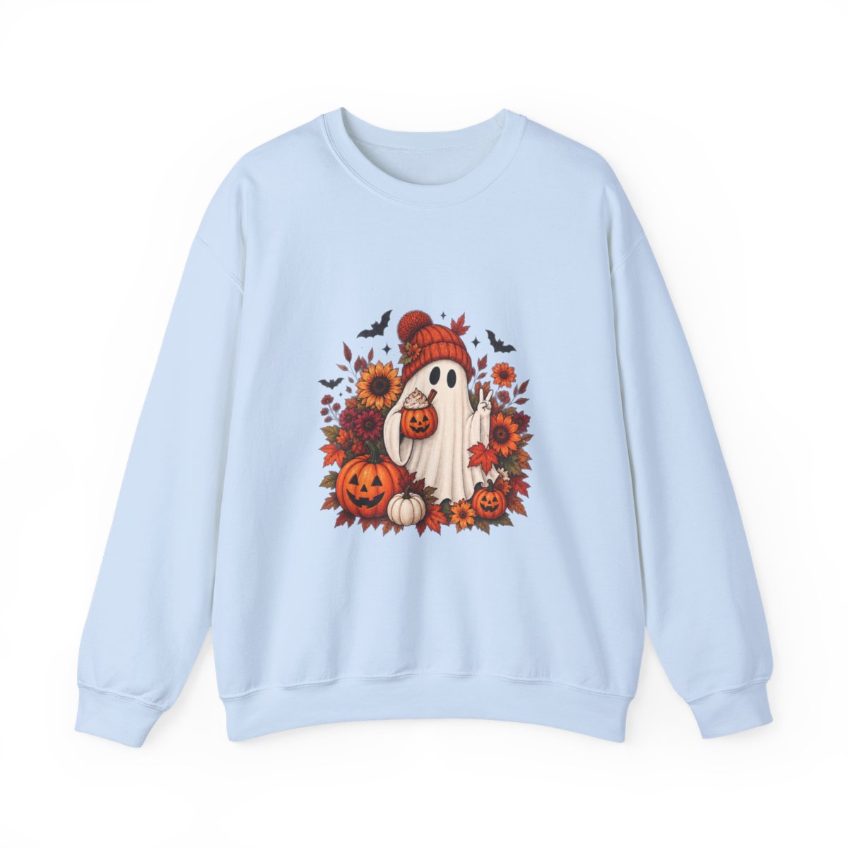 FALL GHOST Unisex Heavy Blend™ Crewneck Sweatshirt