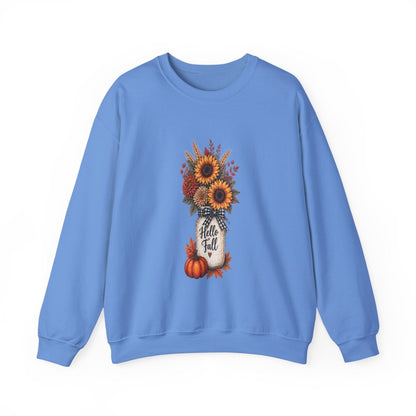 HELLO FALL Unisex Heavy Blend™ Crewneck Sweatshirt