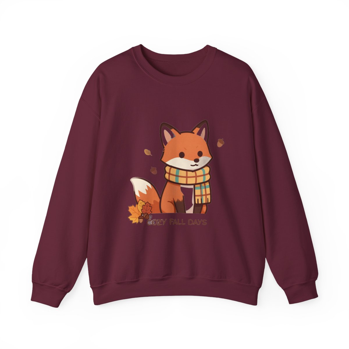 FALL FOX COZY Unisex Heavy Blend™ Crewneck Sweatshirt