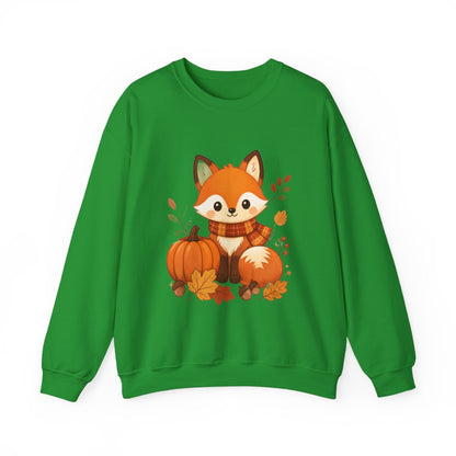 FALL FOX Unisex Heavy Blend™ Crewneck Sweatshirt