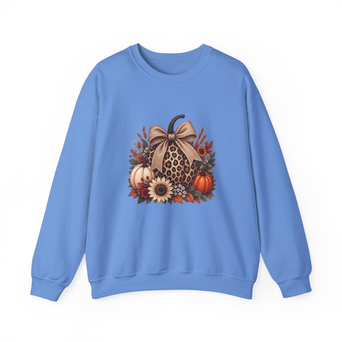 LEOPARD PUMPKIN Unisex Heavy Blend™ Crewneck Sweatshirt