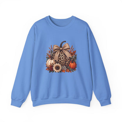 LEOPARD PUMPKIN Unisex Heavy Blend™ Crewneck Sweatshirt