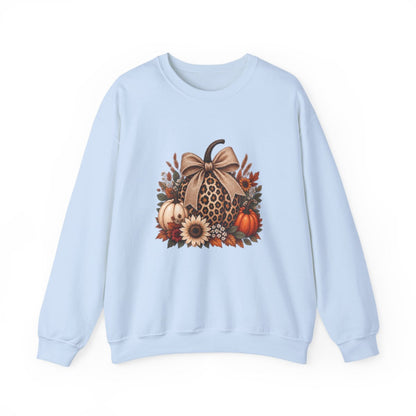 LEOPARD PUMPKIN Unisex Heavy Blend™ Crewneck Sweatshirt