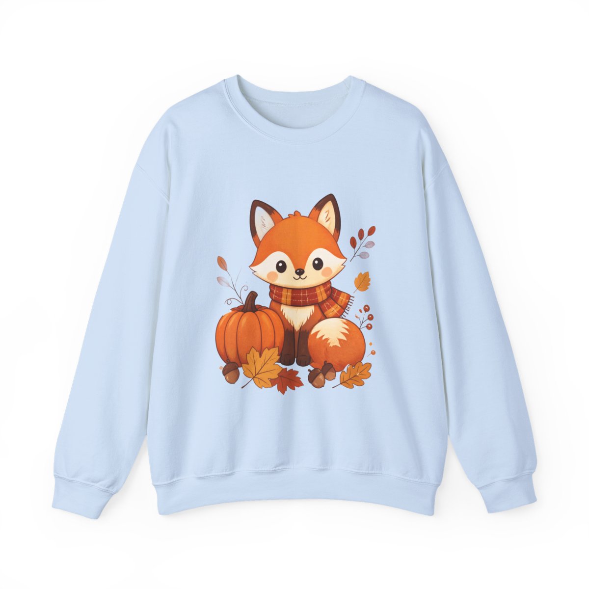 FALL FOX Unisex Heavy Blend™ Crewneck Sweatshirt