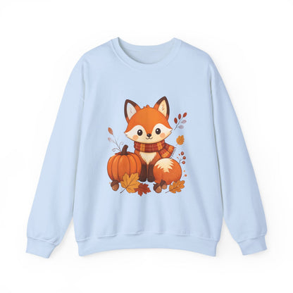 FALL FOX Unisex Heavy Blend™ Crewneck Sweatshirt