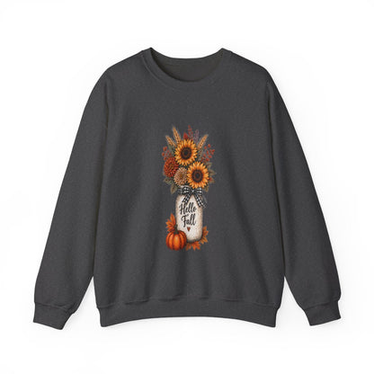 HELLO FALL Unisex Heavy Blend™ Crewneck Sweatshirt