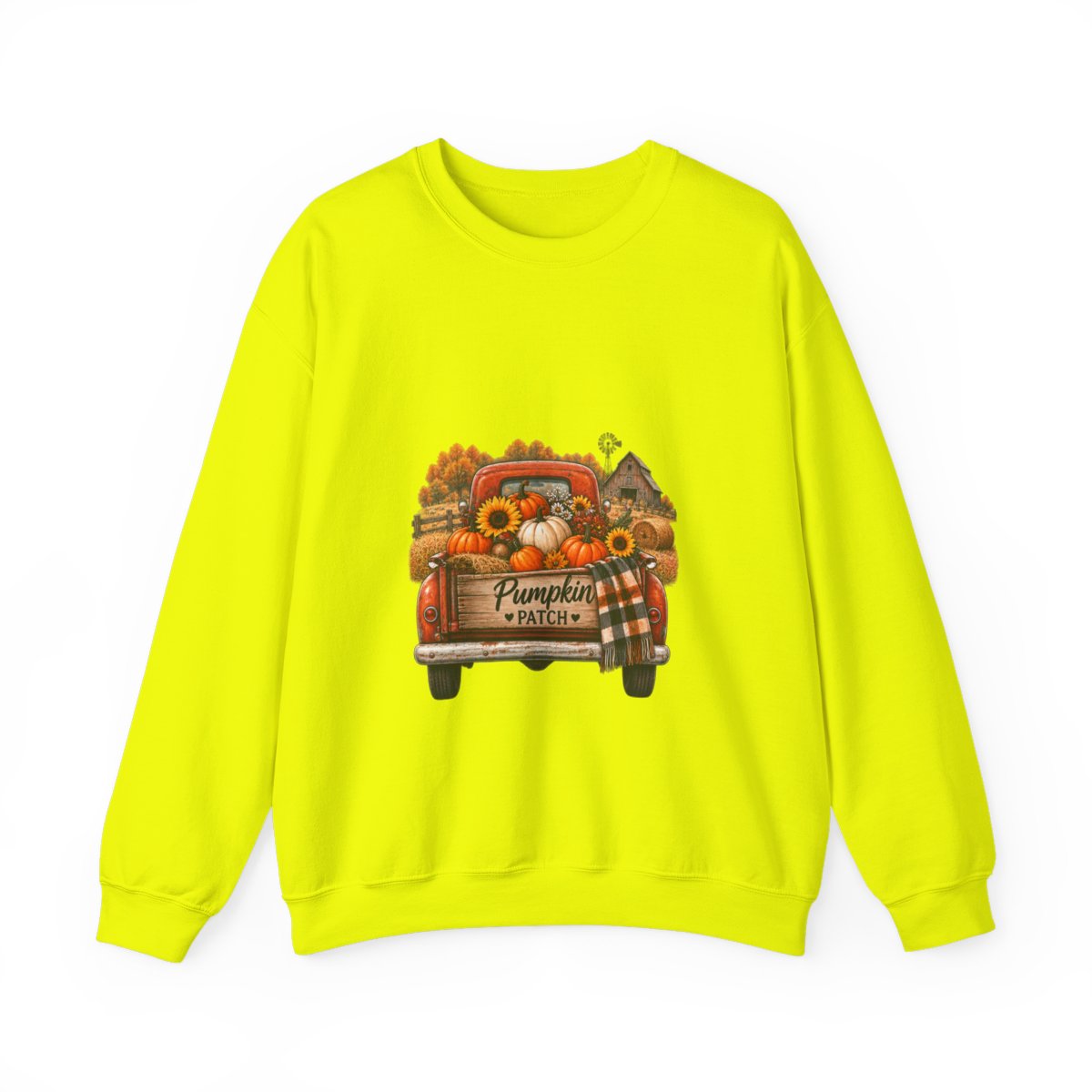 PUMPKIN PATCH TRUCK Unisex Heavy Blend™ Crewneck Sweatshirt