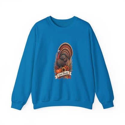 GIVE THANKS Unisex Heavy Blend™ Crewneck Sweatshirt