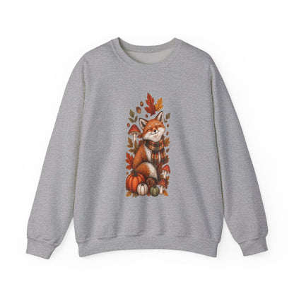 FALL FOX Unisex Heavy Blend™ Crewneck Sweatshirt