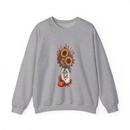 HELLO FALL Unisex Heavy Blend™ Crewneck Sweatshirt