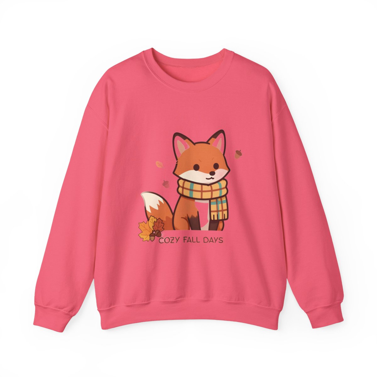 FALL FOX COZY Unisex Heavy Blend™ Crewneck Sweatshirt