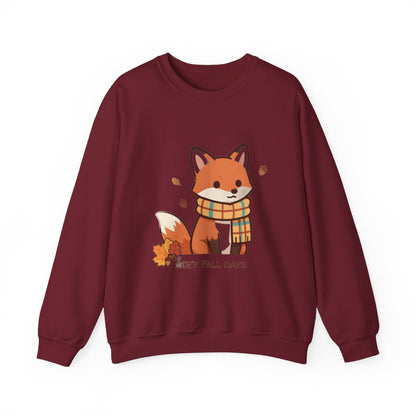 FALL FOX COZY Unisex Heavy Blend™ Crewneck Sweatshirt