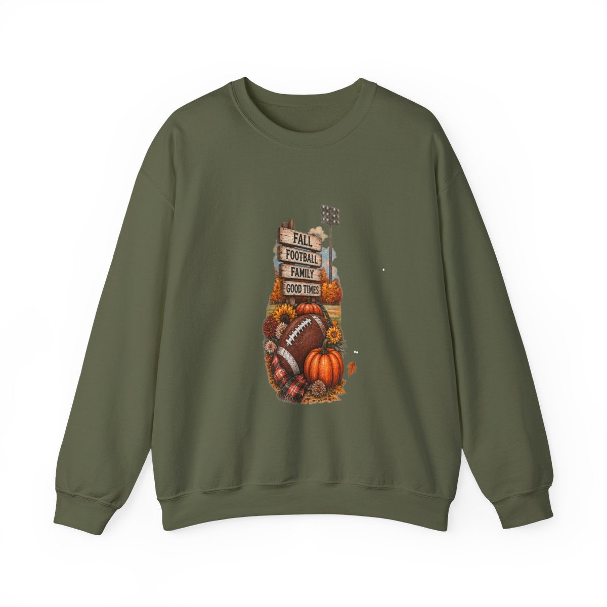 FALL FOOTBALL Unisex Heavy Blend™ Crewneck Sweatshirt