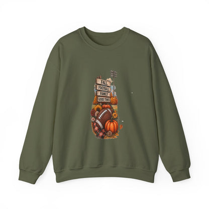 FALL FOOTBALL Unisex Heavy Blend™ Crewneck Sweatshirt