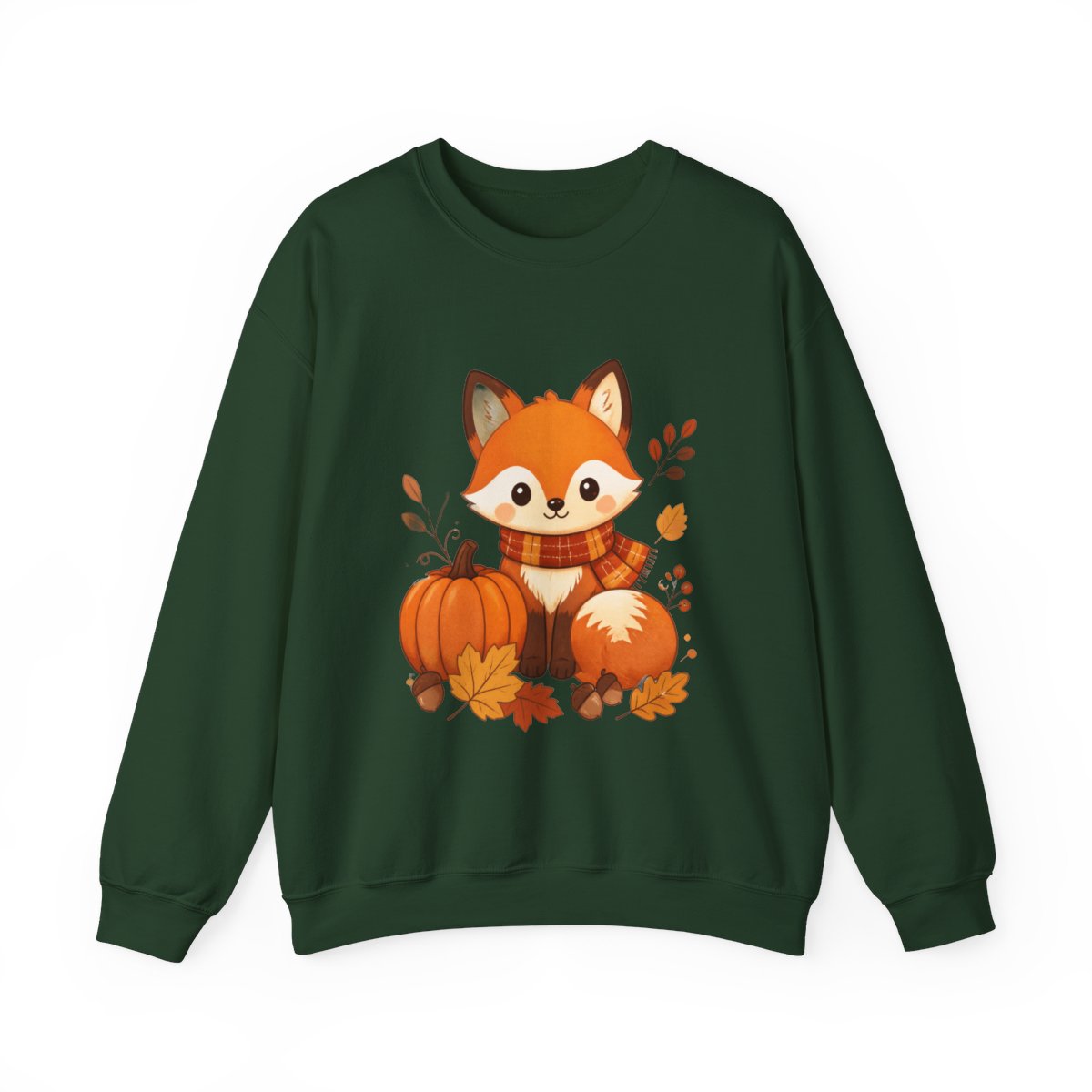 FALL FOX Unisex Heavy Blend™ Crewneck Sweatshirt