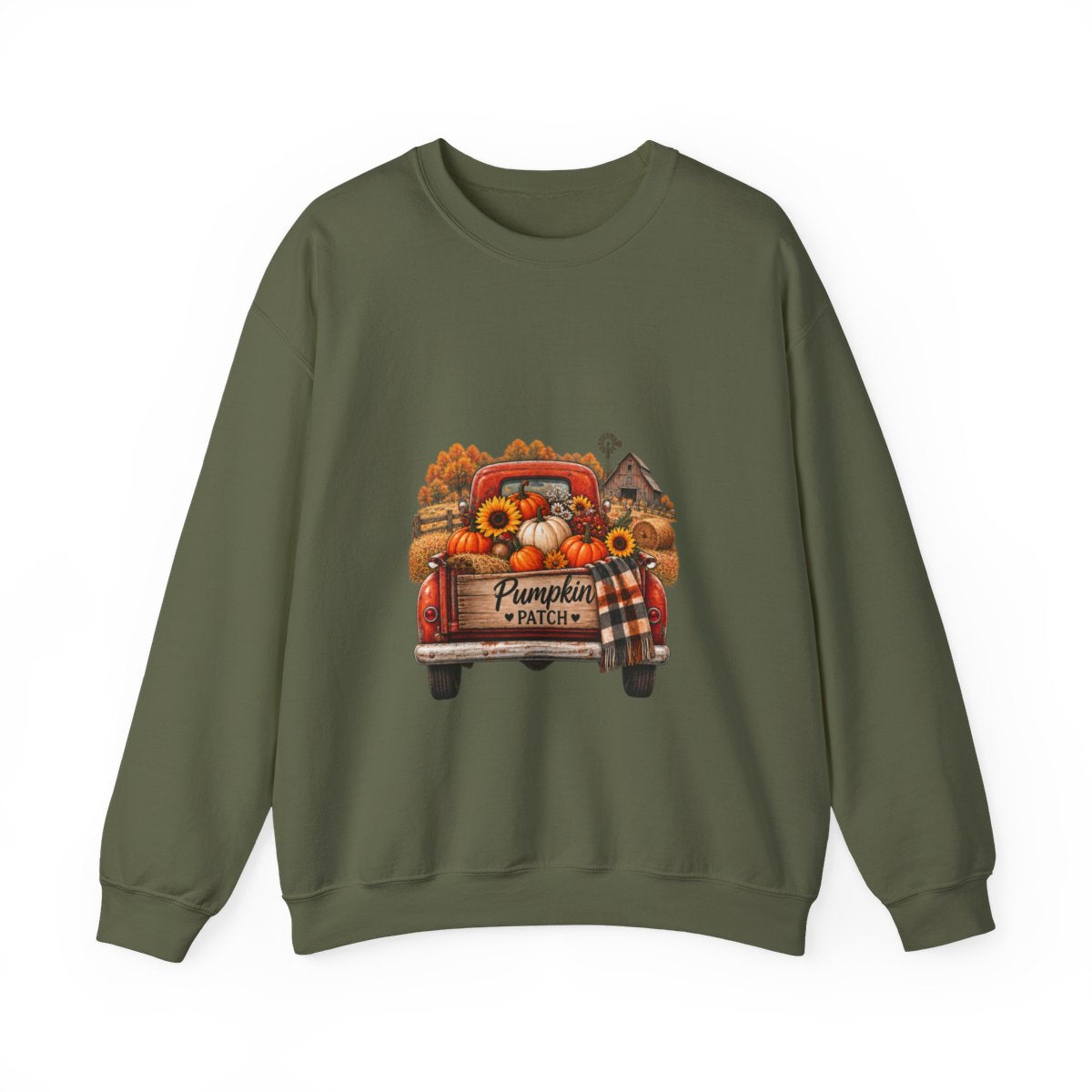 PUMPKIN PATCH TRUCK Unisex Heavy Blend™ Crewneck Sweatshirt