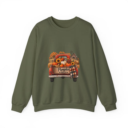 PUMPKIN PATCH TRUCK Unisex Heavy Blend™ Crewneck Sweatshirt