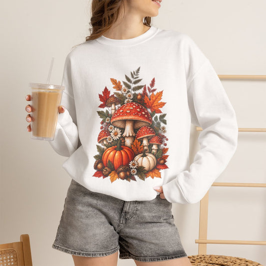 MUSHROOM FALL Unisex Heavy Blend™ Crewneck Sweatshirt