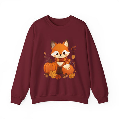 FALL FOX Unisex Heavy Blend™ Crewneck Sweatshirt
