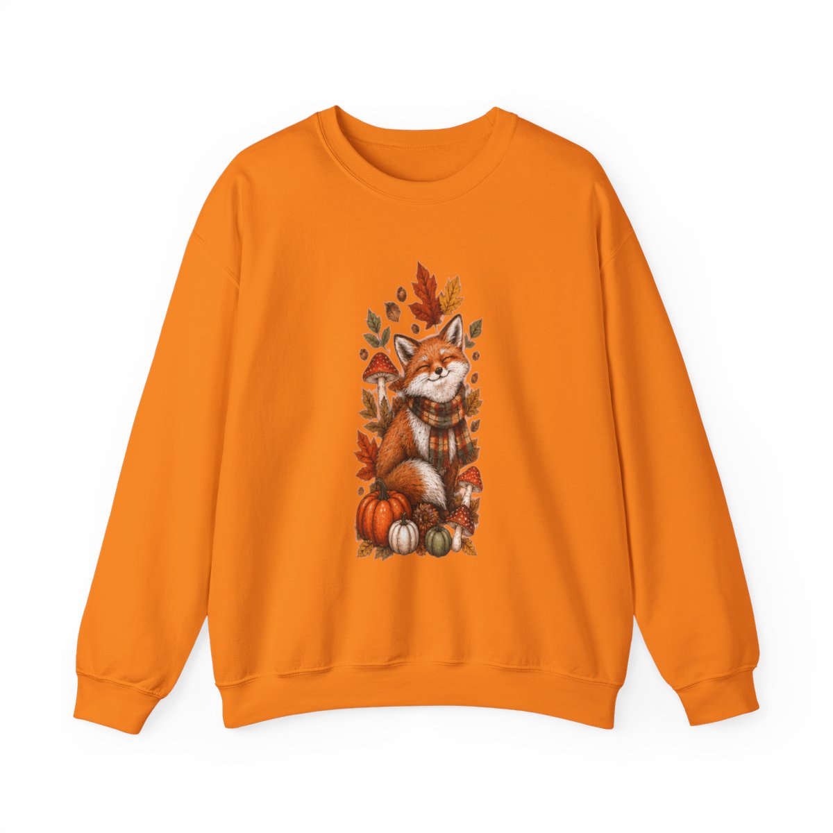 FALL FOX Unisex Heavy Blend™ Crewneck Sweatshirt