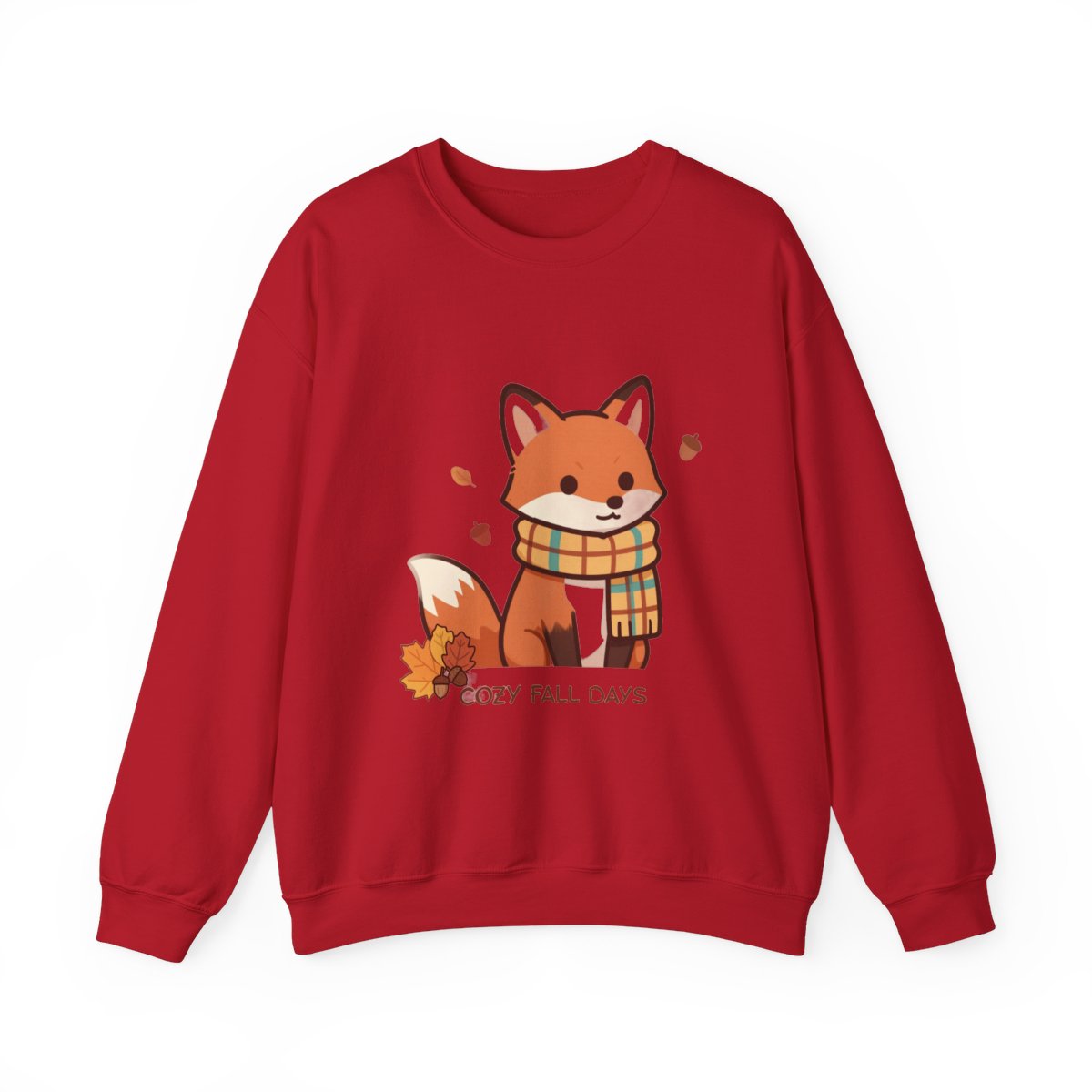 FALL FOX COZY Unisex Heavy Blend™ Crewneck Sweatshirt