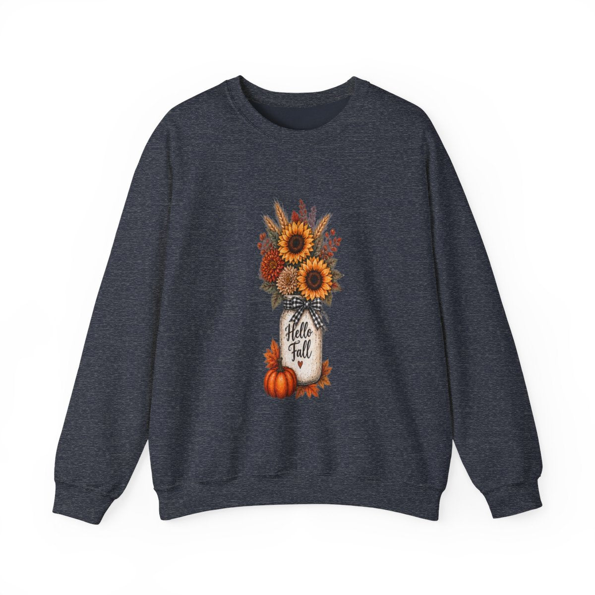 HELLO FALL Unisex Heavy Blend™ Crewneck Sweatshirt
