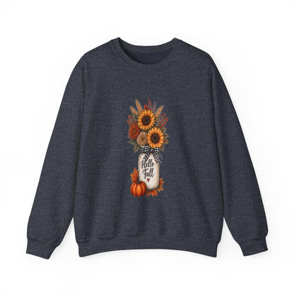 HELLO FALL Unisex Heavy Blend™ Crewneck Sweatshirt