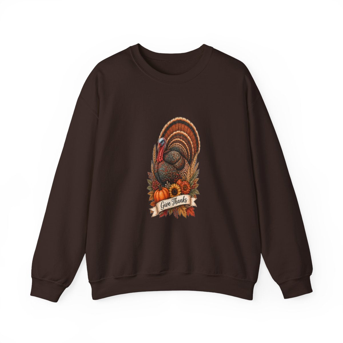 GIVE THANKS Unisex Heavy Blend™ Crewneck Sweatshirt