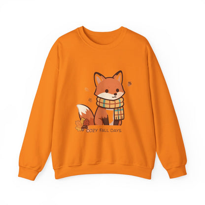 FALL FOX COZY Unisex Heavy Blend™ Crewneck Sweatshirt