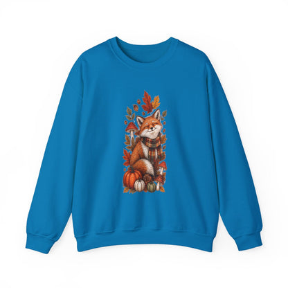 FALL FOX Unisex Heavy Blend™ Crewneck Sweatshirt