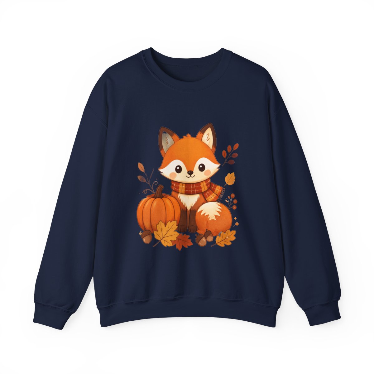 FALL FOX Unisex Heavy Blend™ Crewneck Sweatshirt