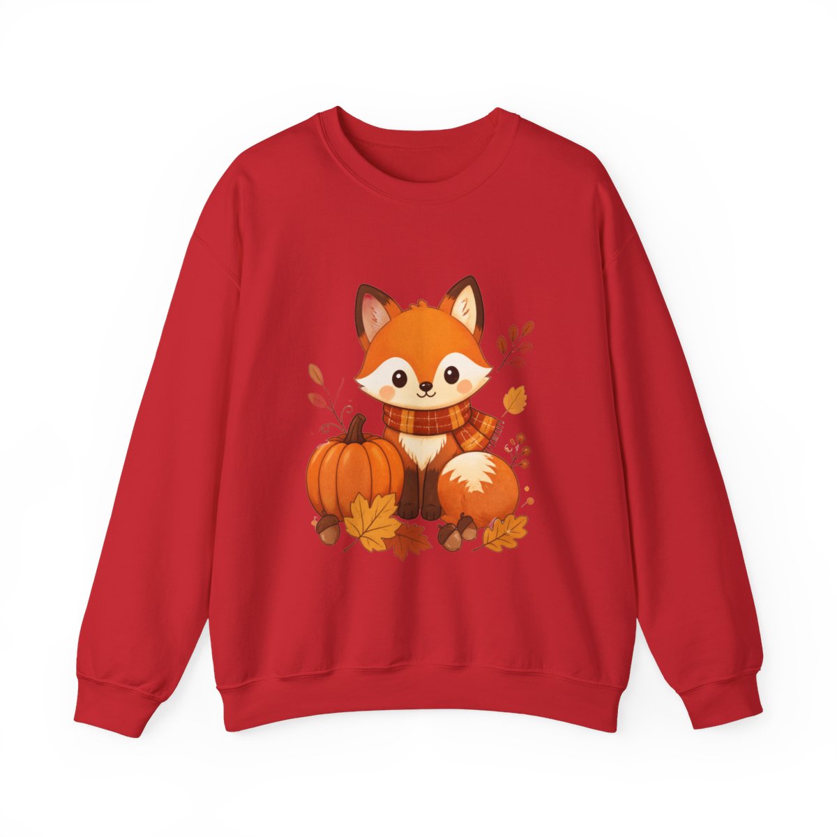 FALL FOX Unisex Heavy Blend™ Crewneck Sweatshirt